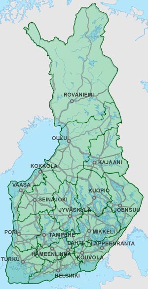 Suomen kartta