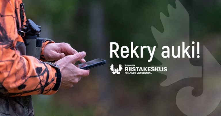 Suomen riistakeskus hakee Palvelupäällikköä